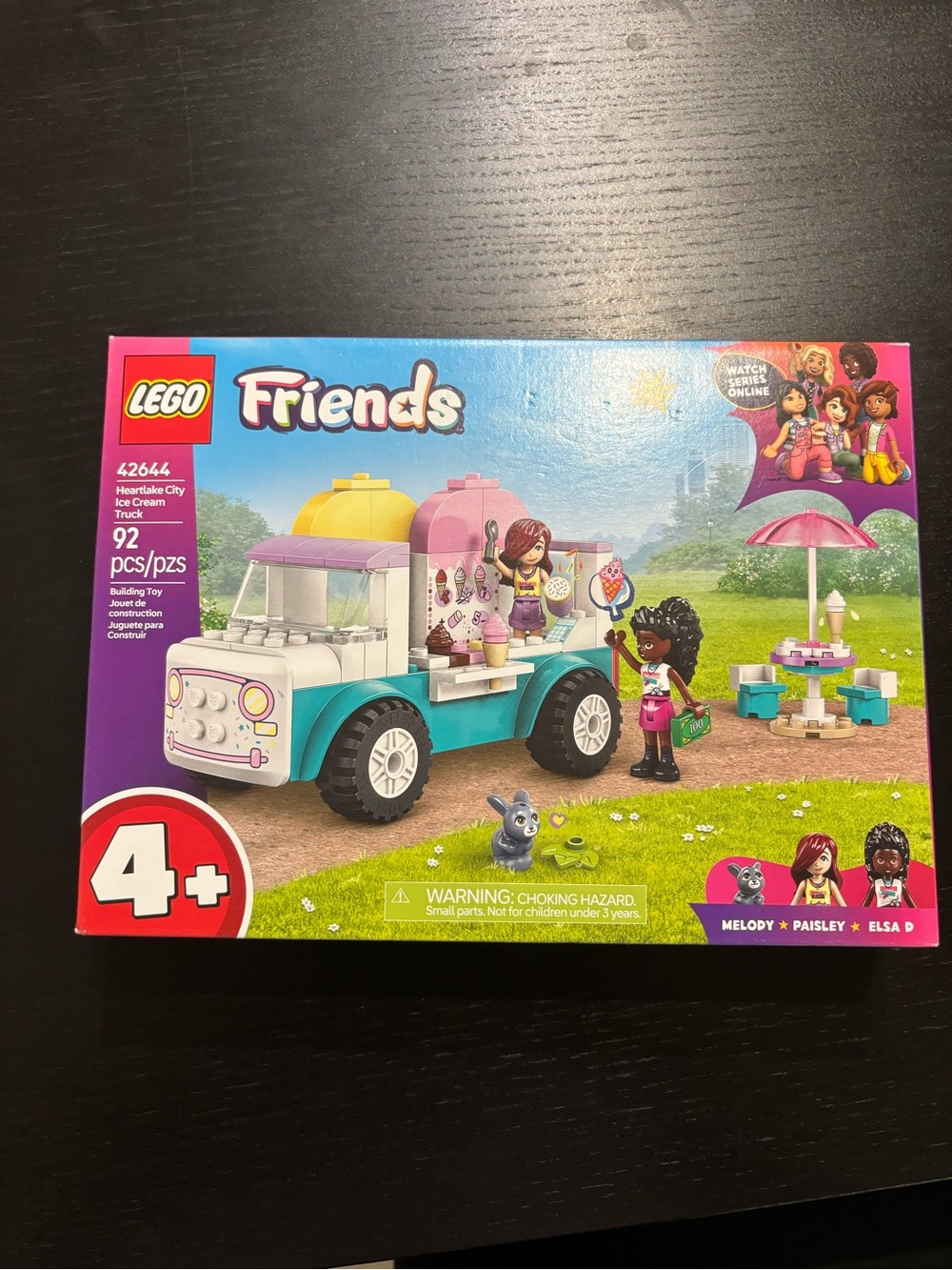 LEGO Friends Heartlake City Ice Cream Truck Playset - 92 pcs BRAND NEW
